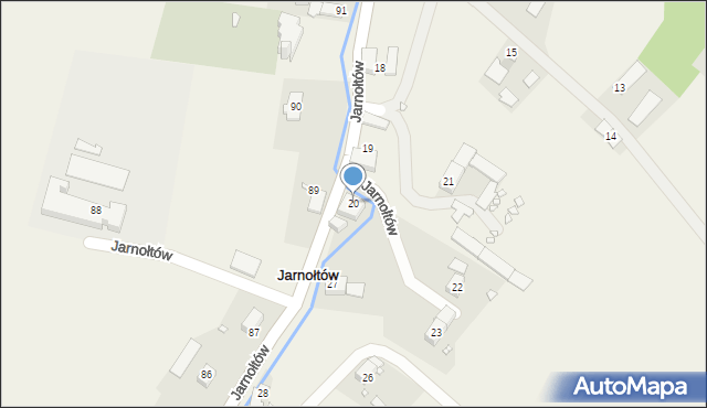 Jarnołtów, Jarnołtów, 20, mapa Jarnołtów