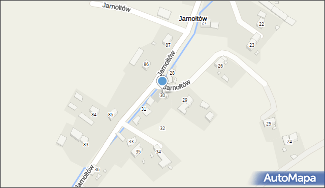 Jarnołtów, Jarnołtów, 30, mapa Jarnołtów