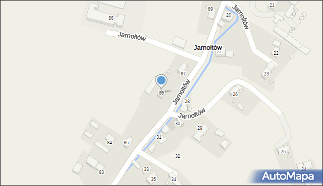 Jarnołtów, Jarnołtów, 86, mapa Jarnołtów