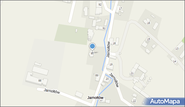 Jarnołtów, Jarnołtów, 90, mapa Jarnołtów