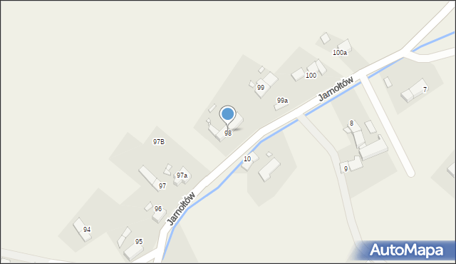 Jarnołtów, Jarnołtów, 98, mapa Jarnołtów