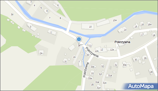 Jarnołtówek, Jarnołtówek, 1a, mapa Jarnołtówek