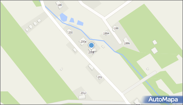 Jarnołtówek, Jarnołtówek, 200B, mapa Jarnołtówek