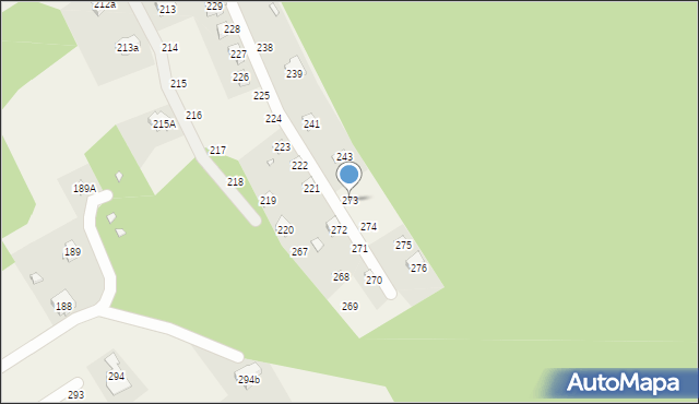 Jarnołtówek, Jarnołtówek, 273, mapa Jarnołtówek