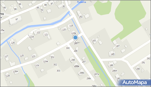 Jarnołtówek, Jarnołtówek, 295, mapa Jarnołtówek