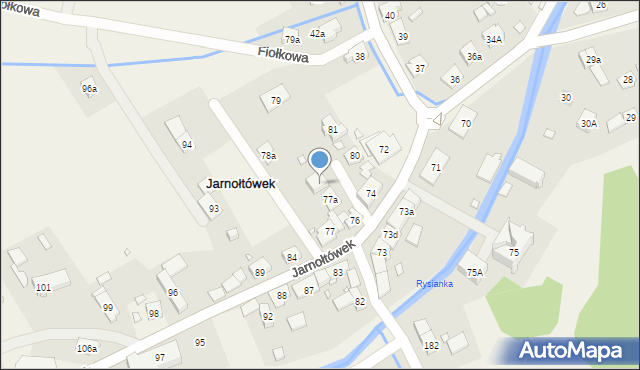 Jarnołtówek, Jarnołtówek, 78, mapa Jarnołtówek