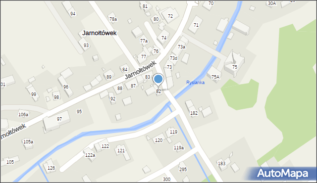 Jarnołtówek, Jarnołtówek, 82, mapa Jarnołtówek