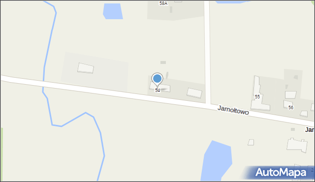 Jarnołtowo, Jarnołtowo, 54, mapa Jarnołtowo