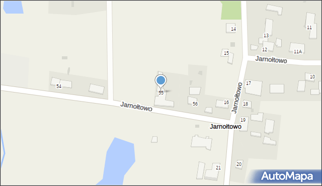 Jarnołtowo, Jarnołtowo, 55, mapa Jarnołtowo