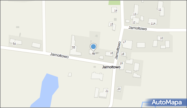 Jarnołtowo, Jarnołtowo, 56, mapa Jarnołtowo