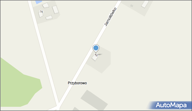 Jarnołtowo, Jarnołtowo, 74, mapa Jarnołtowo