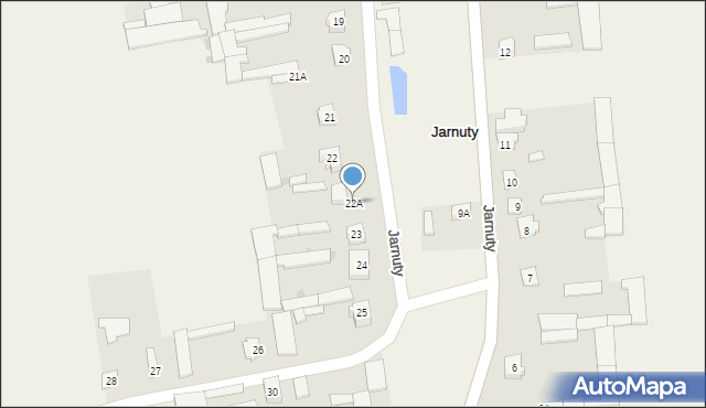 Jarnuty, Jarnuty, 22A, mapa Jarnuty