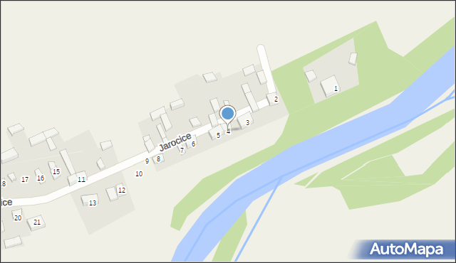 Jarocice, Jarocice, 4, mapa Jarocice