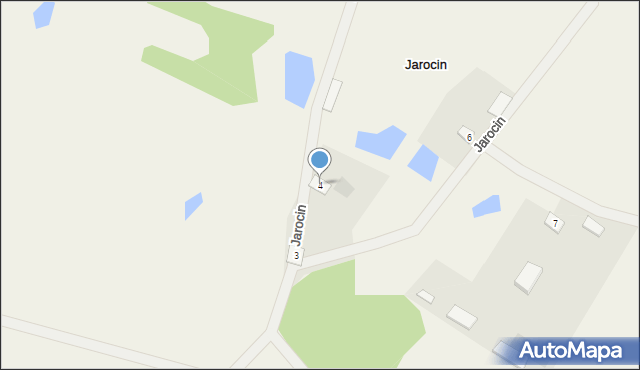 Jarocin, Jarocin, 4, mapa Jarocin