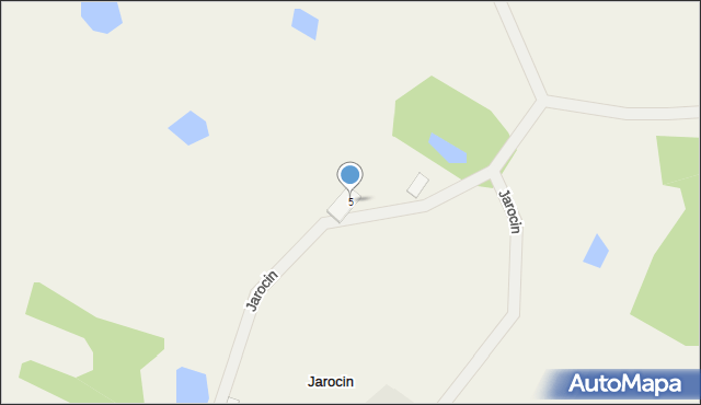 Jarocin, Jarocin, 5, mapa Jarocin