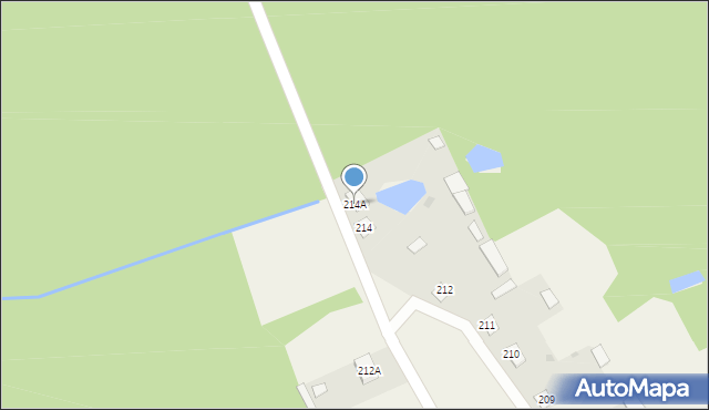 Jarocin, Jarocin, 214A, mapa Jarocin