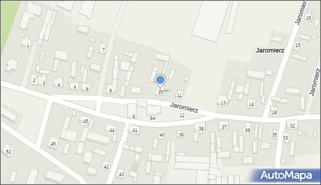 Jaromierz, Jaromierz, 10, mapa Jaromierz