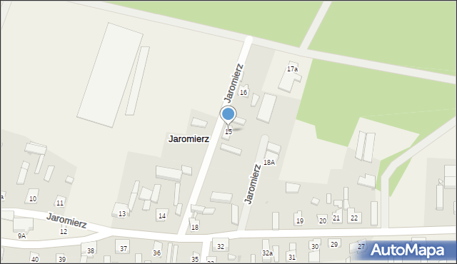 Jaromierz, Jaromierz, 15, mapa Jaromierz