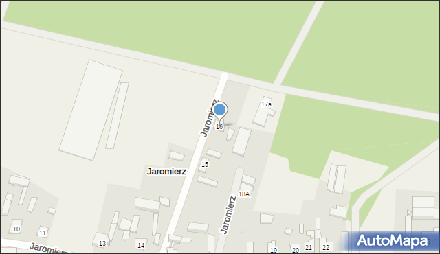 Jaromierz, Jaromierz, 16, mapa Jaromierz