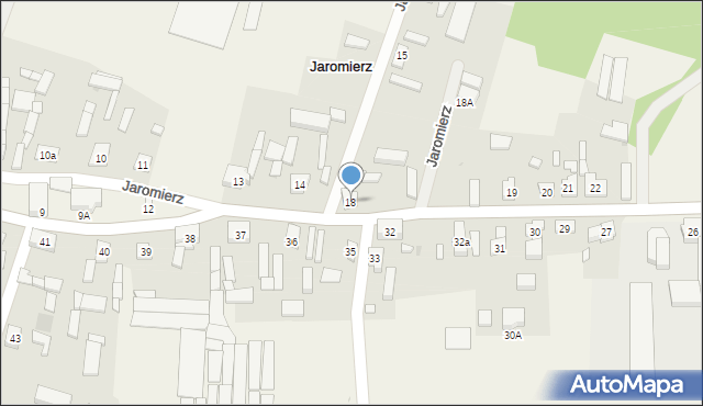 Jaromierz, Jaromierz, 18, mapa Jaromierz