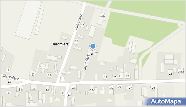 Jaromierz, Jaromierz, 18A, mapa Jaromierz