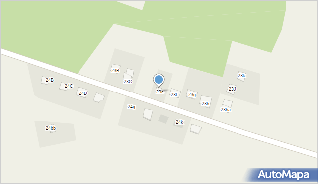 Jaromierz, Jaromierz, 23e, mapa Jaromierz