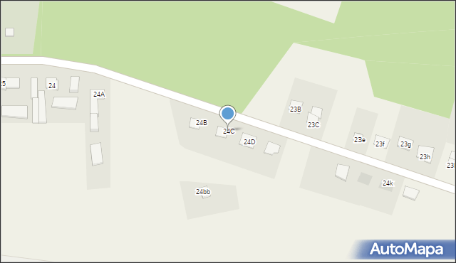 Jaromierz, Jaromierz, 24C, mapa Jaromierz