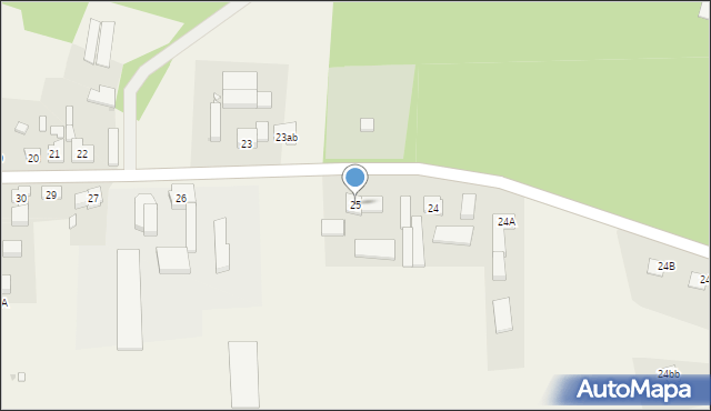 Jaromierz, Jaromierz, 25, mapa Jaromierz