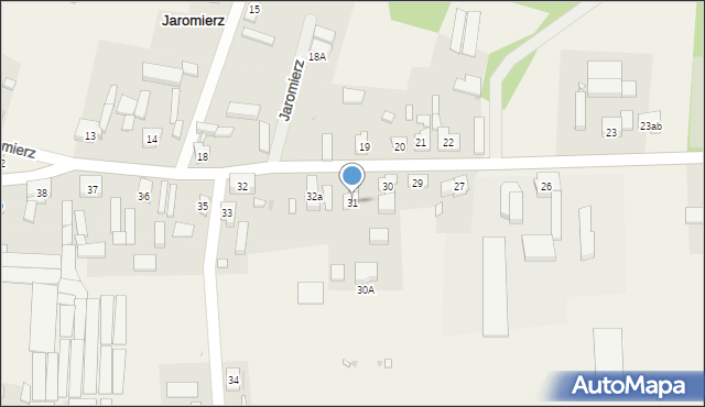 Jaromierz, Jaromierz, 31, mapa Jaromierz