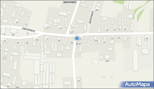 Jaromierz, Jaromierz, 33, mapa Jaromierz