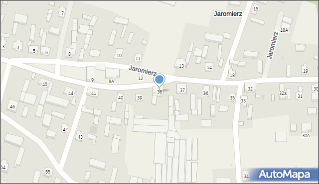 Jaromierz, Jaromierz, 38, mapa Jaromierz