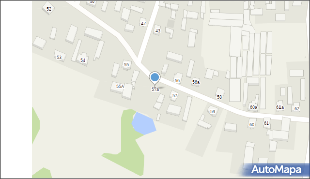 Jaromierz, Jaromierz, 57a, mapa Jaromierz