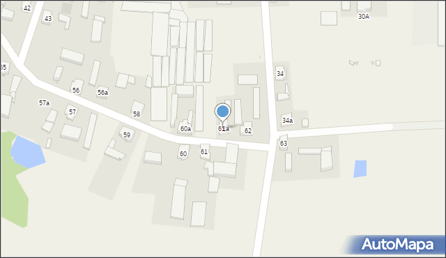 Jaromierz, Jaromierz, 61a, mapa Jaromierz