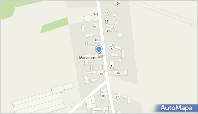 Jaromierz, Jaromierz, 90, mapa Jaromierz