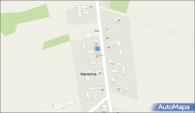 Jaromierz, Jaromierz, 91, mapa Jaromierz