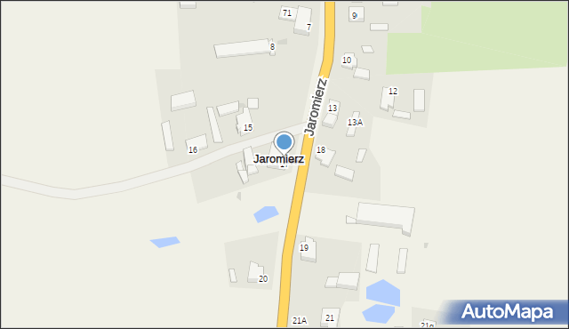 Jaromierz, Jaromierz, 17, mapa Jaromierz