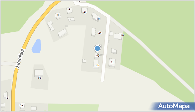 Jaromierz, Jaromierz, 4G, mapa Jaromierz