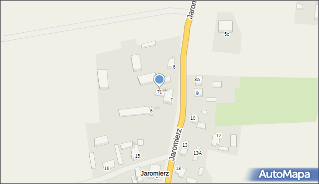 Jaromierz, Jaromierz, 71, mapa Jaromierz