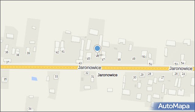 Jaronowice, Jaronowice, 46, mapa Jaronowice