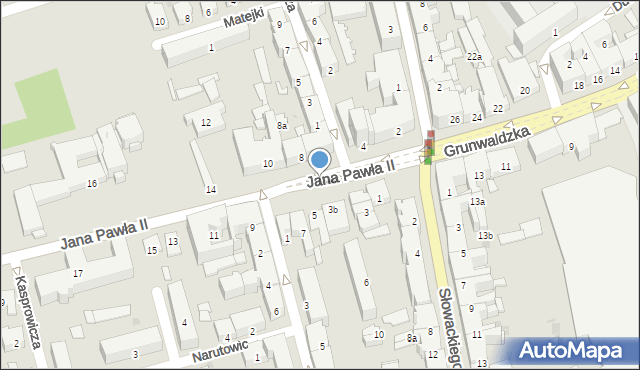 Jarosław, Jana Pawła II, 36, mapa Jarosławia