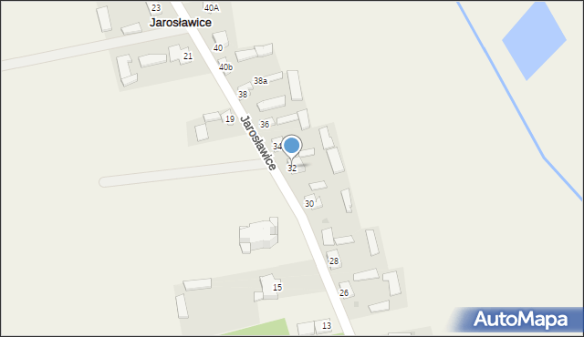 Jarosławice, Jarosławice, 32, mapa Jarosławice