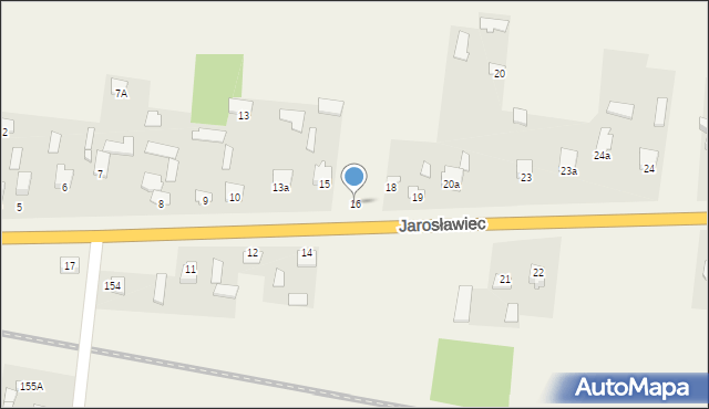 Jarosławiec, Jarosławiec, 16, mapa Jarosławiec