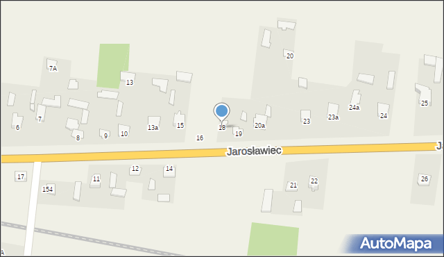 Jarosławiec, Jarosławiec, 18, mapa Jarosławiec