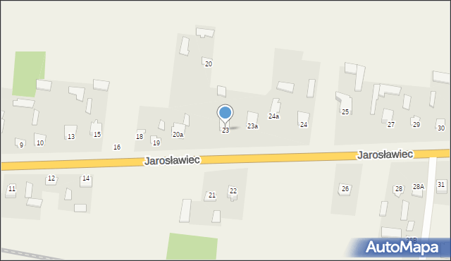 Jarosławiec, Jarosławiec, 23, mapa Jarosławiec