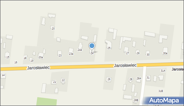 Jarosławiec, Jarosławiec, 24, mapa Jarosławiec