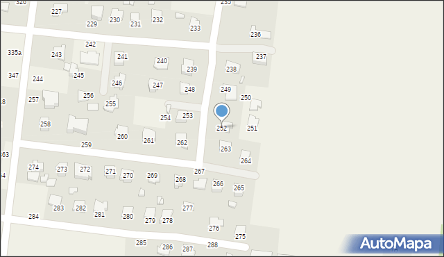 Jarosławiec, Jarosławiec, 252, mapa Jarosławiec