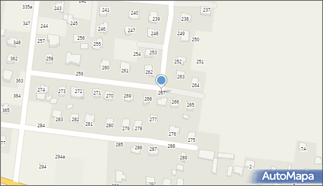 Jarosławiec, Jarosławiec, 267, mapa Jarosławiec