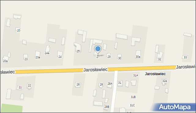 Jarosławiec, Jarosławiec, 27, mapa Jarosławiec