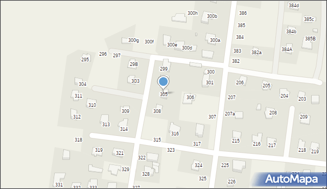 Jarosławiec, Jarosławiec, 305, mapa Jarosławiec