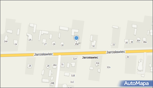 Jarosławiec, Jarosławiec, 30a, mapa Jarosławiec